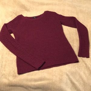 GAP knit sweater SIZE M deep purple